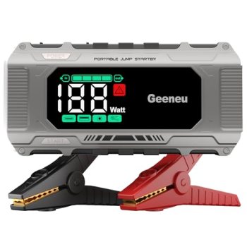 Geeneu Battery Jumper Starter Portable 6000A Car Jump Starter
