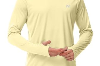 isnowood Sun Shirt UPF 50+ Men’s Fishing Shirt Long Sleeve UV Protection Hoodie