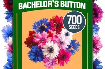 HOME GROWN Bachelor Button Flower Seeds Tall Mix 700+ Cornflower Heirloom Seeds