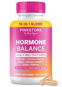 Pink Stork Hormone Balance Multivitamin for Women | 18-in-1 Vitex
