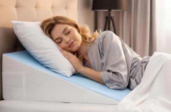 DeerFable [2026 New 7.5″ Memory Foam Wedge Pillow for Sleep Apnea