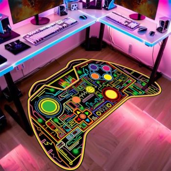 Gamer Rug for Boys Room – Gaming Rug