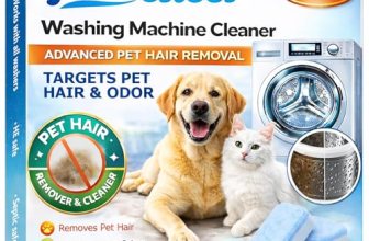 flowcheer Washing Machine Cleaner for Pet Hair & Odor Deep Cleaning Tablets for