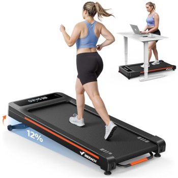 MERACH Walking Pad with Incline 12% Auto Treadmill for Home