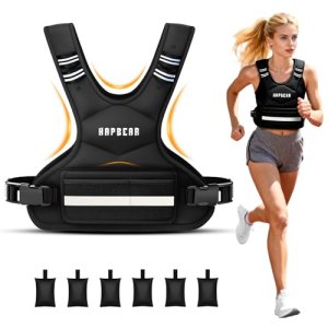 HAPBEAR Adjustable Weighted Vest for Men and Women