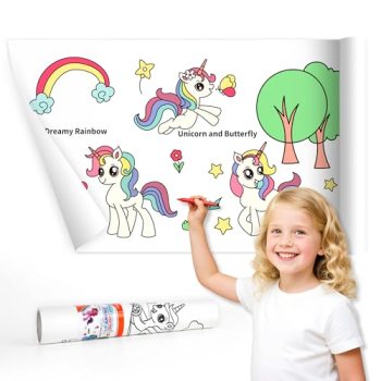 YPLUS Children Drawing Roll, Coloring Paper Roll for Kids