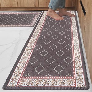 ROTTOGOON Kitchen Floor Mat Set of 2