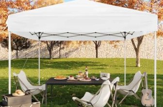 10×10 Pop Up Canopy Tent, Easy Up Canopy with 3 Adjustable Height