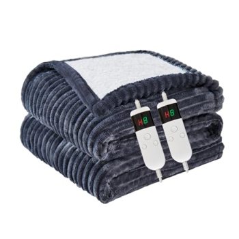 Qieryun Heated Blanket Electric King