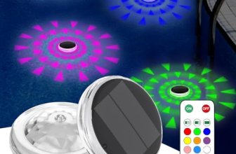 ivotow Pool Lights,Solar Rechargeable Floating