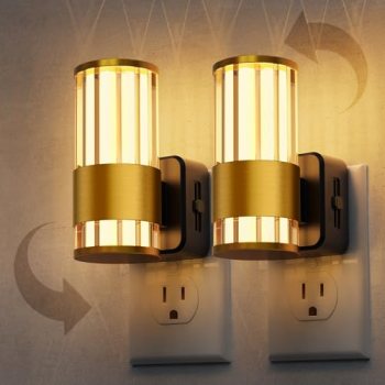 L LOHAS LED Night Light, Automatic Night Lights Plug into Wall