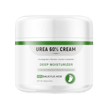 YAFUSIPE Urea Cream 60 Percent For Feet Maximum Strength Plus Salicylic Acid 2%