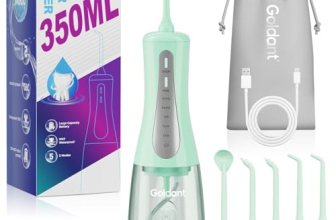 GOLDANT 2026 New 350ML Water Dental Flosser Teeth Pick with Bag