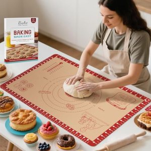 Silicone Baking Mat with Recipes