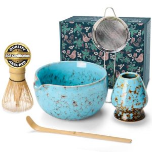 MONOJOY Matcha Bowl and Whisk Set