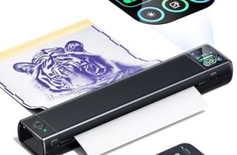 Phomemo M08F Plus Tattoo Stencil Printer with Touchscreen