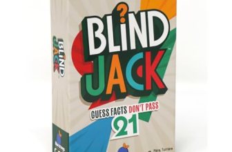Blue Orange New Card Game Blind Jack Fun Trivia and Strategy Party Game for Kids