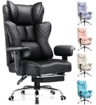 GTPLAYER Big and Tall Office Chair Wide Ergonomic Gaming Chair with Deluxe Embos