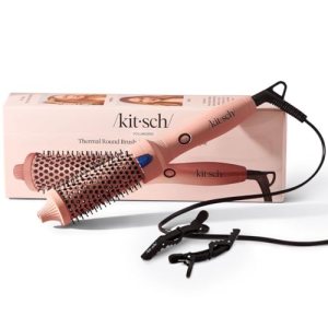 Kitsch Thermal Round Brush – Heated Round Brush For Blowout Look
