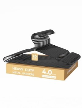 StorageWorks 4mm Super Thick Metal Wire Hangers