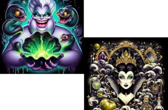 KEYRANKE 2 Pack Villa Diamond Painting Kits for Adults 5D DIY Diamond Art Kit Pa