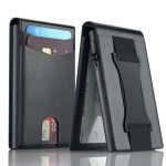 FIYUM Wallet for Men, Mens Wallet with Magnetic Removable Credit Card Holder Pop