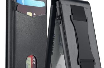 FIYUM Wallet for Men, Mens Wallet with Magnetic Removable Credit Card Holder Pop