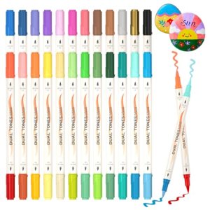 Shuttle Art 48 Colors Dual Tone Acrylic Paint Markers