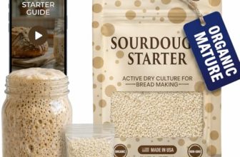 Sourdough Starter Culture – Dehydrated Wild Dry Yeast for Baking Homemade Artisa