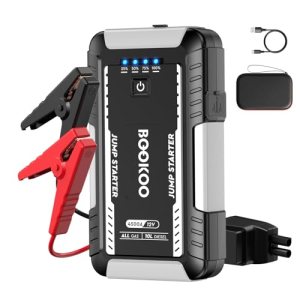 BOOKOO Jump Starter 4500A,12V Car Battery Jump Starter for All Gas and 10L Diese