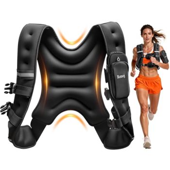 Renoj Weighted Vest for Women Men: Available in 6lb/8lb/10lb/11lb/12lb/14lb/16lb