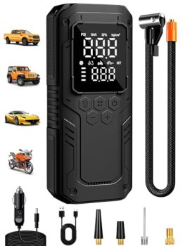 AIRSURE Tire Inflator Portable Air Compressor