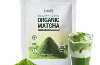 Emerail Organic Matcha Powder, Calm Energy & Antioxidant Support，USDA-Certified