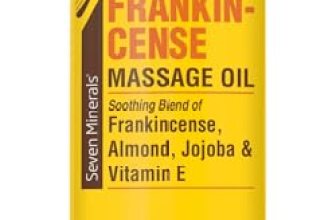 Seven Minerals Frankincense Massage Oil for Massage Therapy