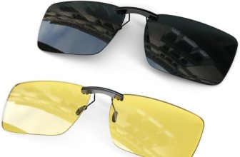 ANYLUV Clip on Polarized Night Vision Sunglasses