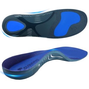 Cloudflo Plantar Fasciitis Insoles for Men Women