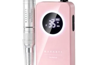 Makartt Cordless Nail Drill for Beginners: Easy & Safe Electric Nail File for Ho