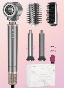 TRANXPHIT 5-in-1 High Speed Hair Dryer Brush