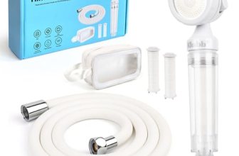 Klabb Korean Shower Head Kit – Mini High Pressure Handheld Shower with Replaceab