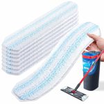 AIR U+ Mop Pad Replacements Compatible with O-Cedar H2prO Flat Mop System