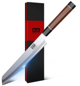 SHAN ZU 8 Inch Japanese Bread Knife