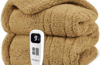 blunique Heated Blanket Electric Blanket Twin