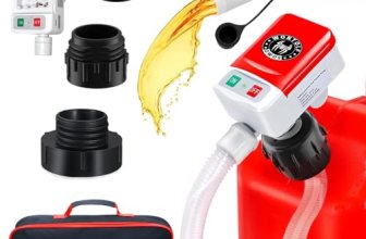 Wontolf Cordless Fuel Transfer Pump Battery Powered with Auto-Stop