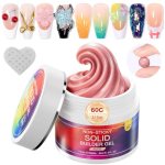 GELLAKTIK 60g Solid Builder Nail Gel with 3D Sculpting Mold
