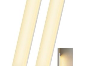 10inch Under Cabinet Lighting, 68 LED Rechargeable Motion Sensor Light Indoor
