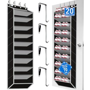 zebricolo Over the Door Shoe Organizer