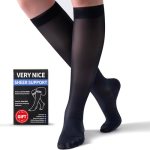 Cooling Sheer Compression Socks for Women 15-20 mmHg