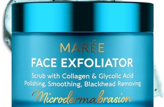 MAREE Face Exfoliator – Microdermabrasion Facial Scrub & Exfoliating Face Wash f