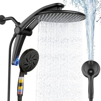 Shower Head with filtered Handheld High Pressure daul Shower Heads with Handheld