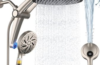 Shower Head with filtered Handheld High Pressure daul Shower Heads with Handheld